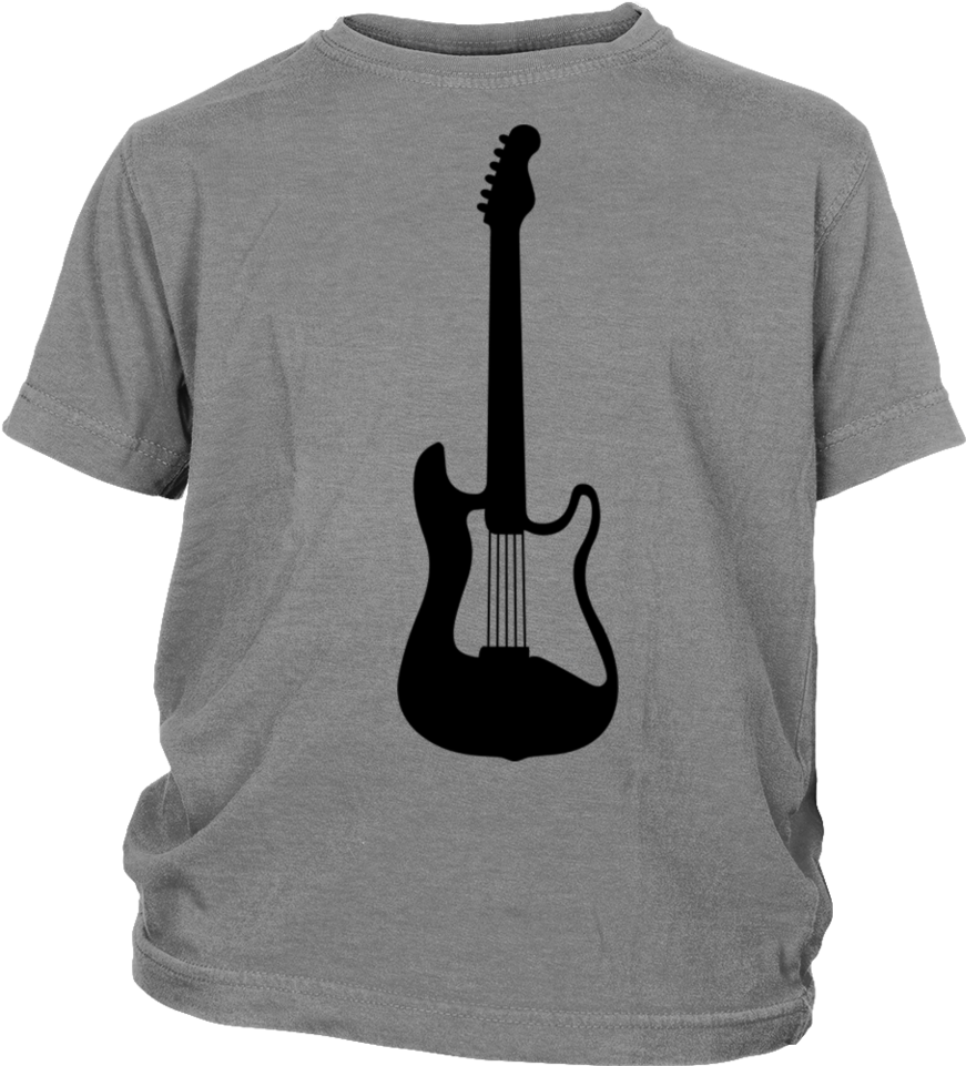 Guitar - Silhouette - E Guitar - Rock Logo T Shirt - Asdf Movie - Wanna Go Skateboard? (960x960), Png Download