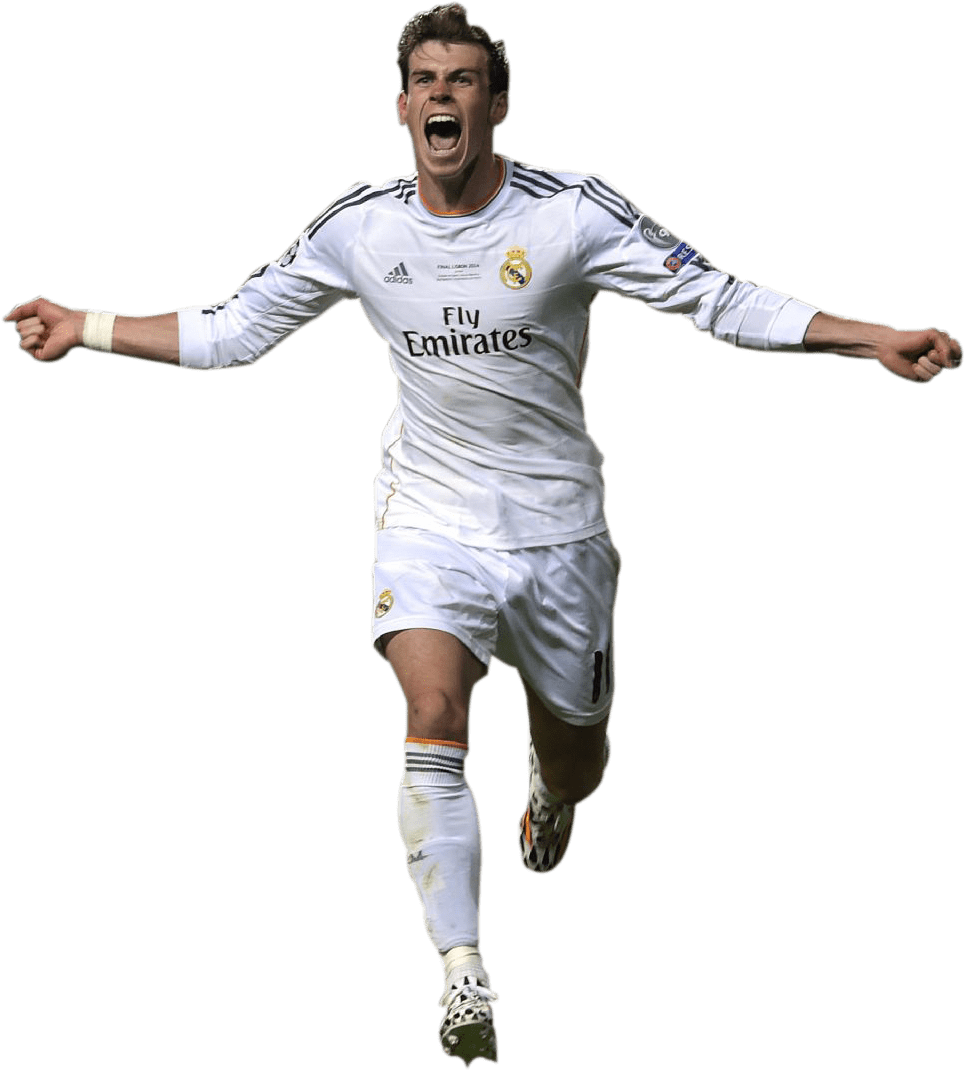 Gareth Bale Winner Png - Gareth Bale White Background (1024x1291), Png Download