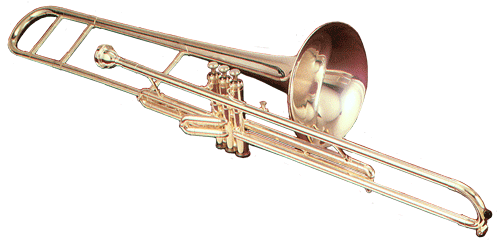 Trombone Transparent - Getzen 998 Eterna Series Valve Trombone 998s Silver (500x254), Png Download
