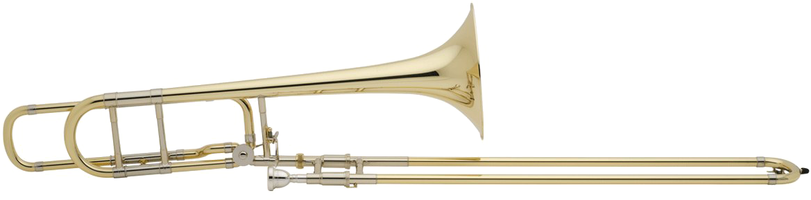 Trombone Png Image Background - Bach 42a (1200x440), Png Download