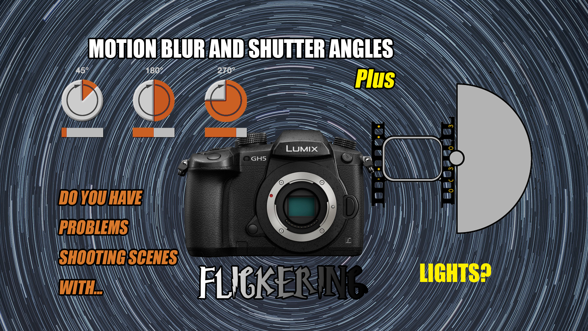 How To Achieve Gh5 Flicker Free Settings Using Shuttle (1920x1080), Png Download
