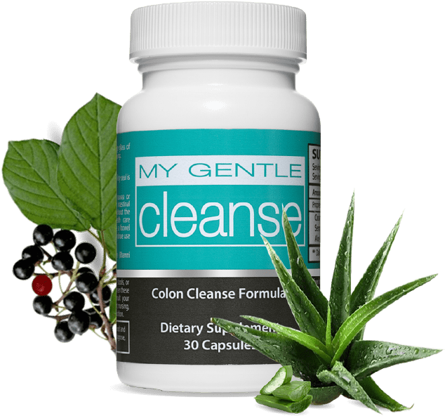 My Gentle Cleanse Contains Cascara Sagrada And Aloe (650x650), Png Download
