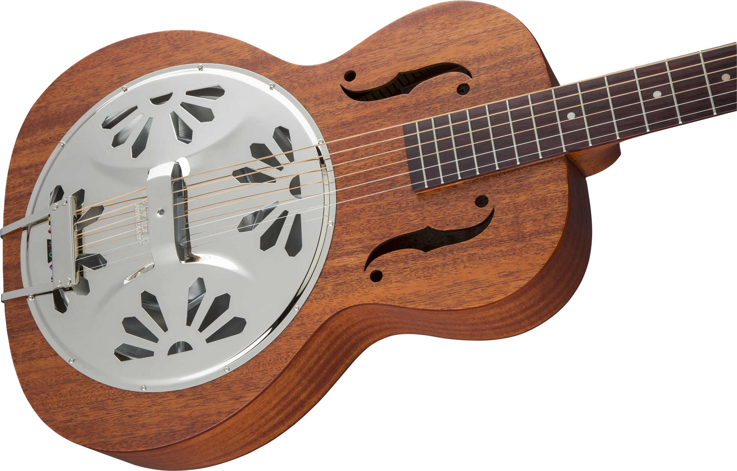 G9200 Boxcar™ Round-neck, Mahogany Body Resonator Guitar, (2400x1537), Png Download