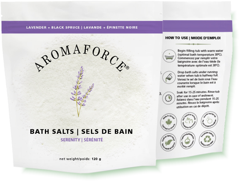 Aromaforce Bath Salt Serenity (800x800), Png Download