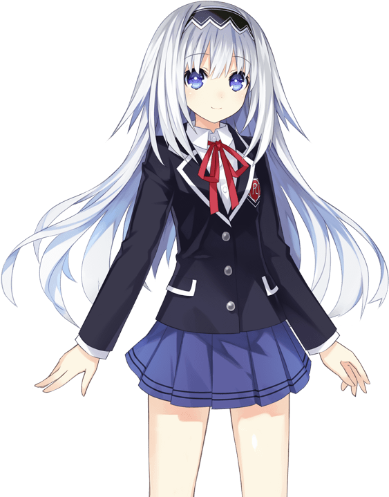 Date A Live Png (589x725), Png Download