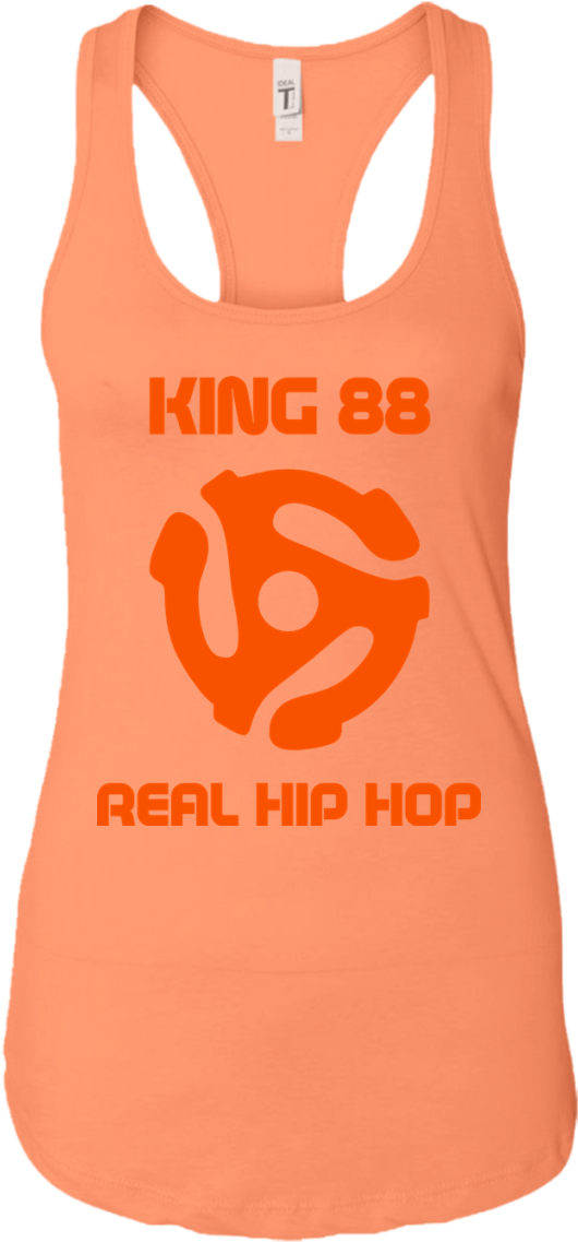 King 88 Next Level Ladies Ideal Racerback Tank (1155x1155), Png Download