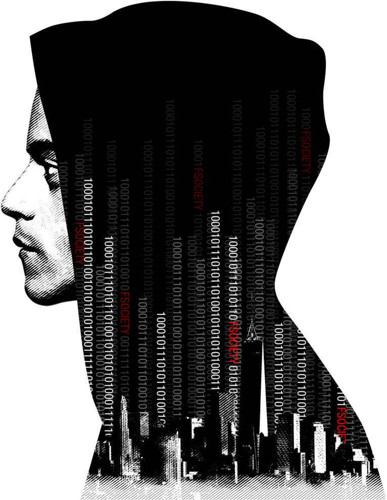 Fsociety Png (768x1024), Png Download