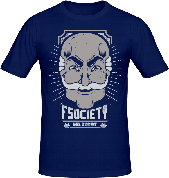 T Shirt Fsociety Mr Robot , T Shirt Série Télé Personnalisé (700x700), Png Download