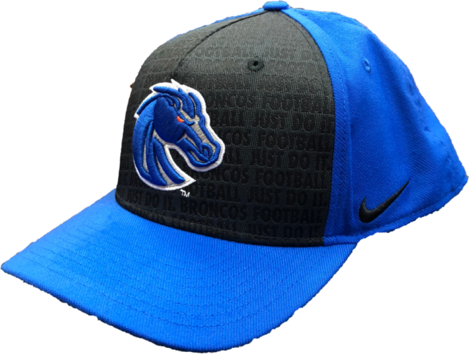 Boise State Broncos Verbal Swoosh Flex Hat (940x940), Png Download