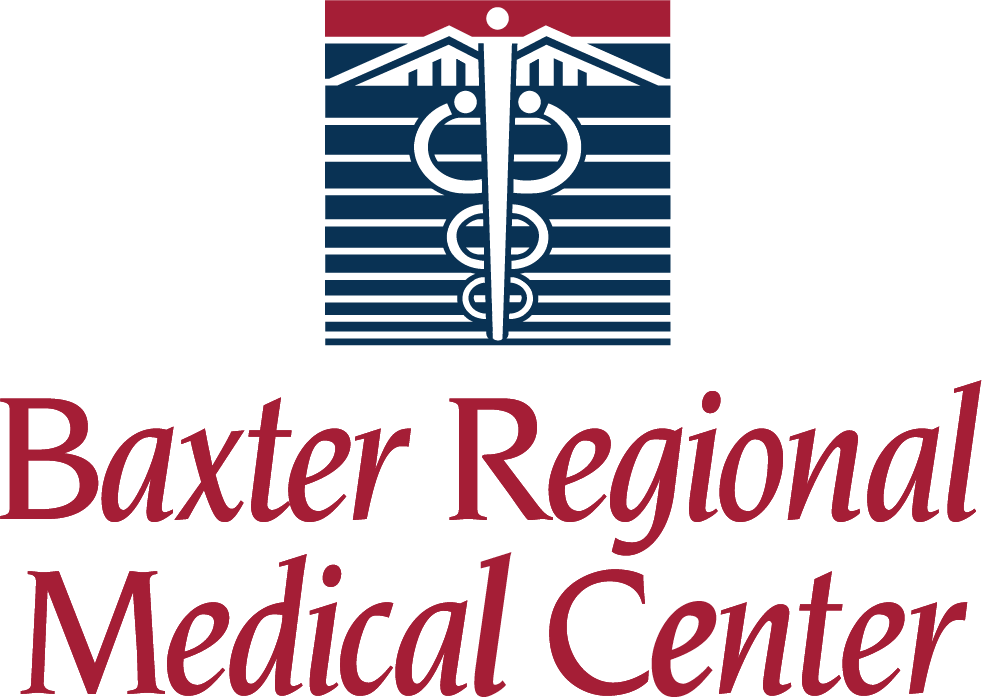 Baxter Regional Medical Center Logo (982x697), Png Download