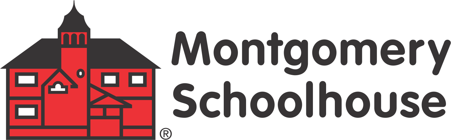 Montgomery Schoolhouse Logo (1437x447), Png Download