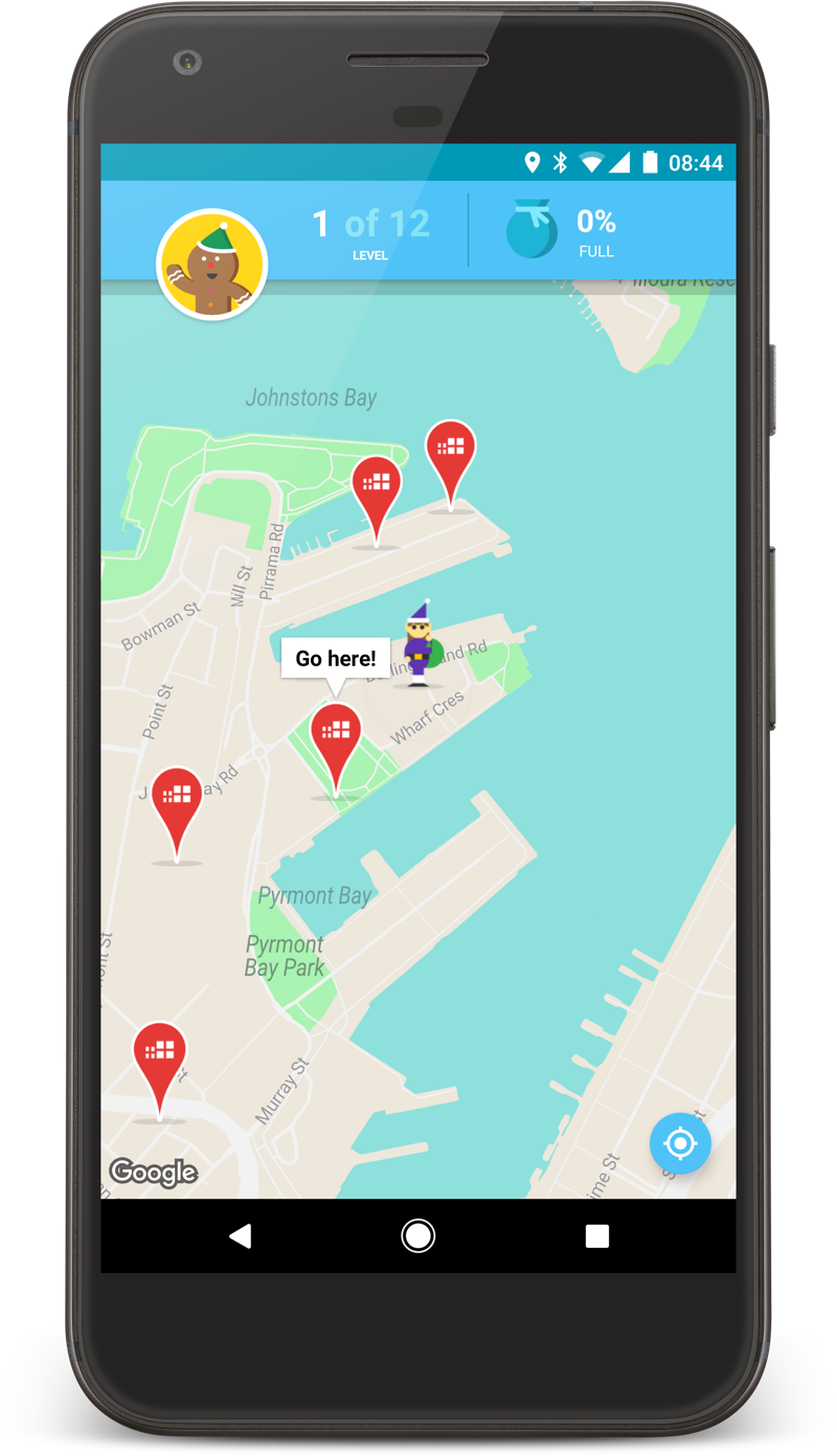 Santa Is Smaller And Faster Than Ever Before (800x1392), Png Download