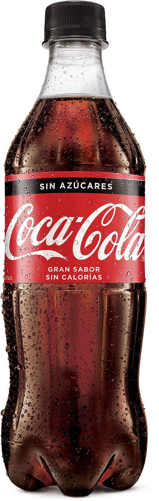 Gaseosa Coca Cola Zero Descartable Botella 500 Cc (622x1772), Png Download