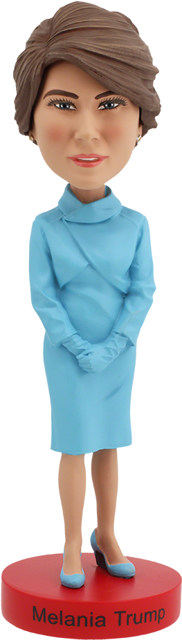 Melania Trump Bobblehead (500x1002), Png Download