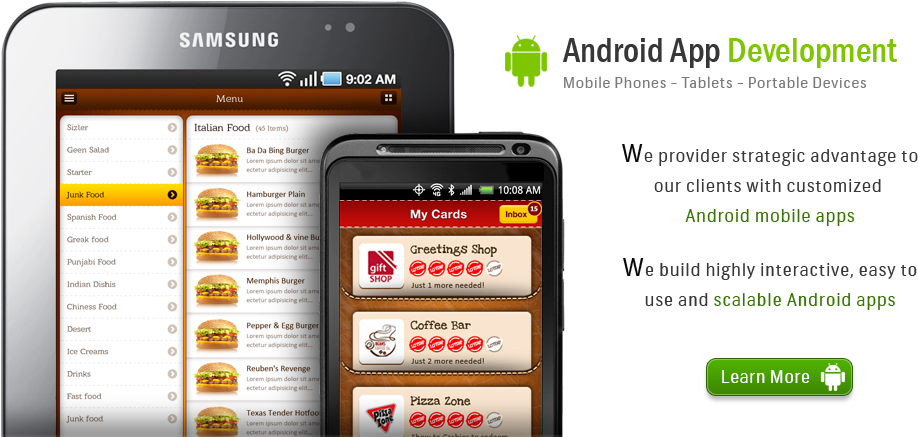We Are One Of The Fastest Growing Android App Development (980x460), Png Download