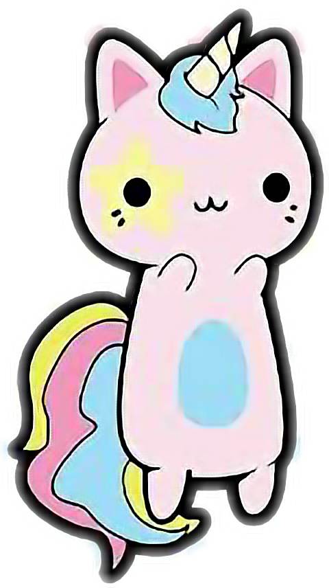 Unicornio Kawaii Png (480x856), Png Download