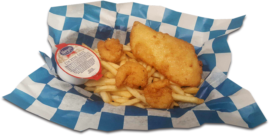 Shrimp Sauteed With Garlic Butter, Served With Rice, (900x477), Png Download