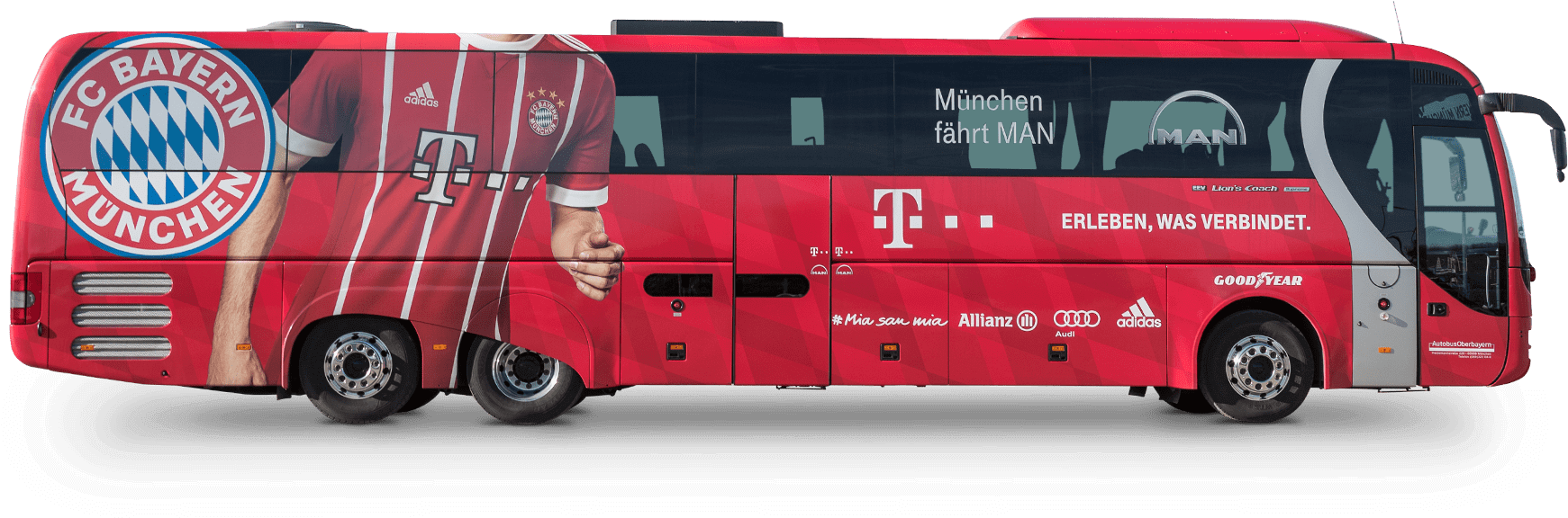 Our Team Buses - Tour Bus Service (2200x1200), Png Download