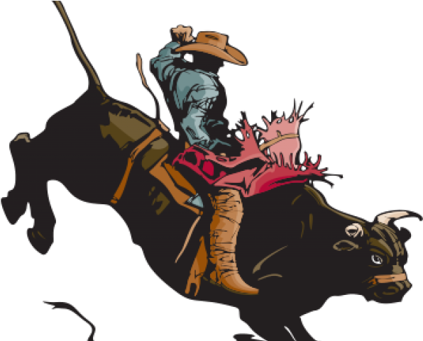Bull Clipart Rodeo Clown - Rodeo Vector (640x480), Png Download