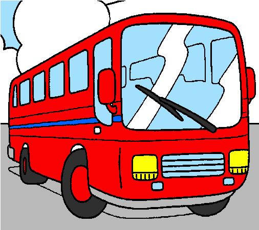 Bus - Dibujo Autobus (1200x450), Png Download