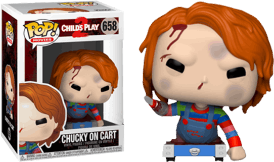 1 Of - Chucky On Cart Pop (600x600), Png Download