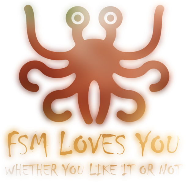 Flying Spaghetti Monster - Fsm (945x1241), Png Download