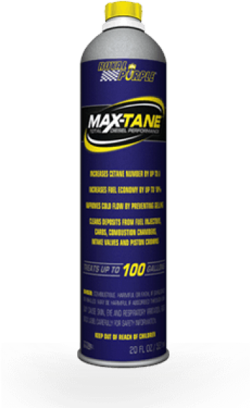 Royal Purple Max-tane™ Diesel Fuel Injection Cleaner - Bottle (600x600), Png Download