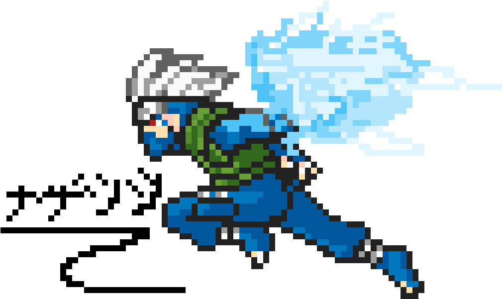 Kakashi Hatake Lightning Blade - Skier Stops (1200x1200), Png Download
