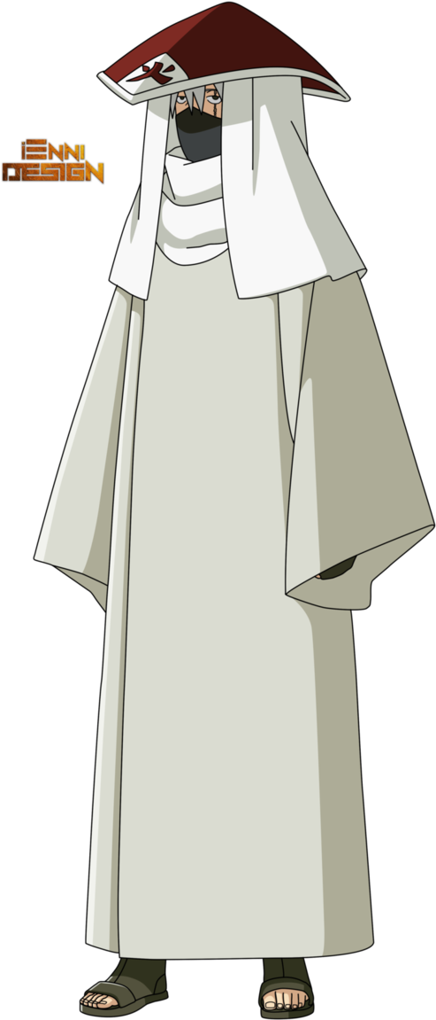 Kakashi Hokage Png - Hatake Kakashi Iennidesign (692x1154), Png Download