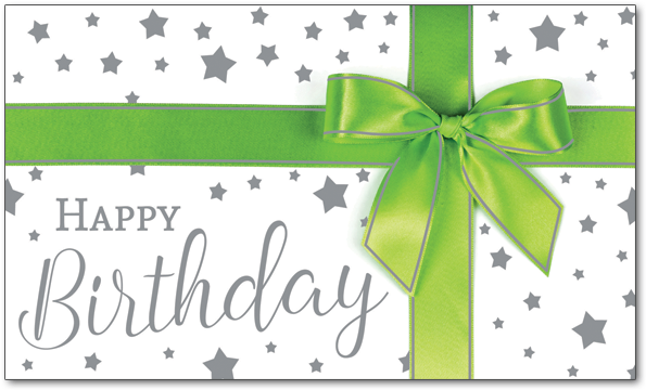 C773 - Gift-wrapped Ribbon - Greeting Card (600x600), Png Download