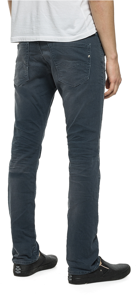 Replay Waitom Slim Fit Jeans - Pocket (761x1024), Png Download
