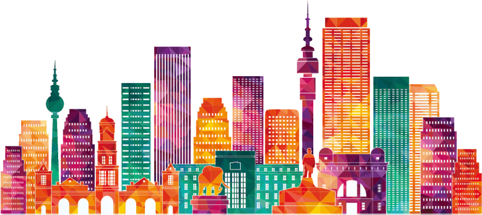 Johannesburg Silhouette Royalty Free - Johannesburg City Skyline Silhouette (1191x791), Png Download