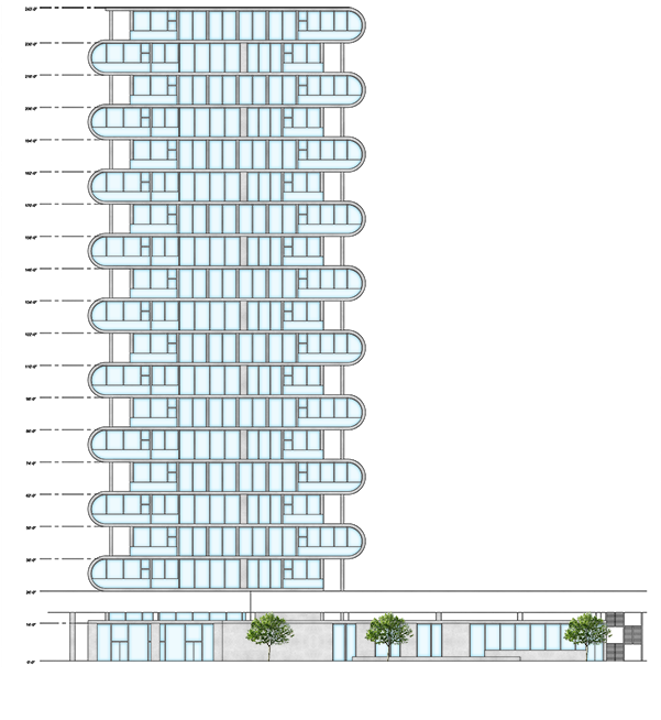 Total Residential Units - Architecture (600x687), Png Download