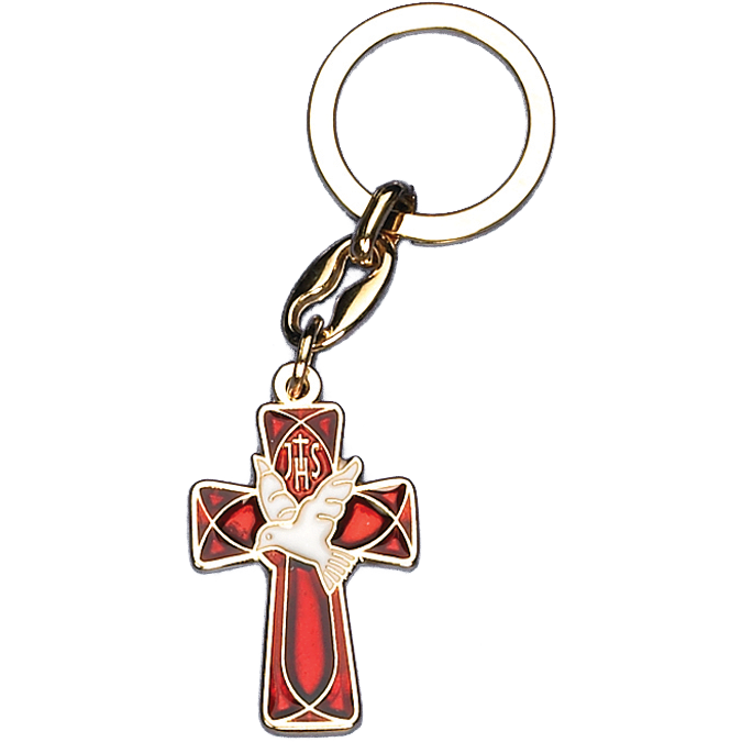 Confirmation Enameled Key Chain - Keychain (675x675), Png Download