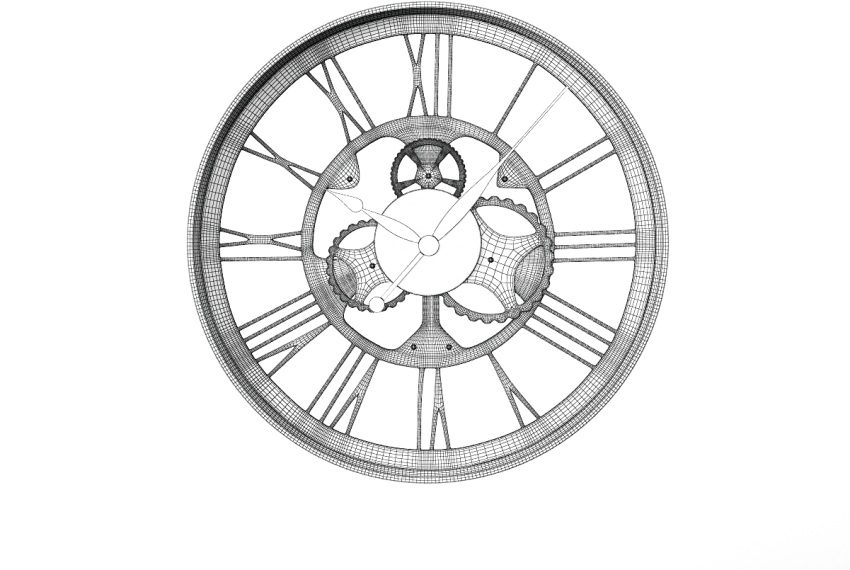 Free Png Download Sport Car Tire Vector Png Images - Relógio De Parede Metal (850x570), Png Download