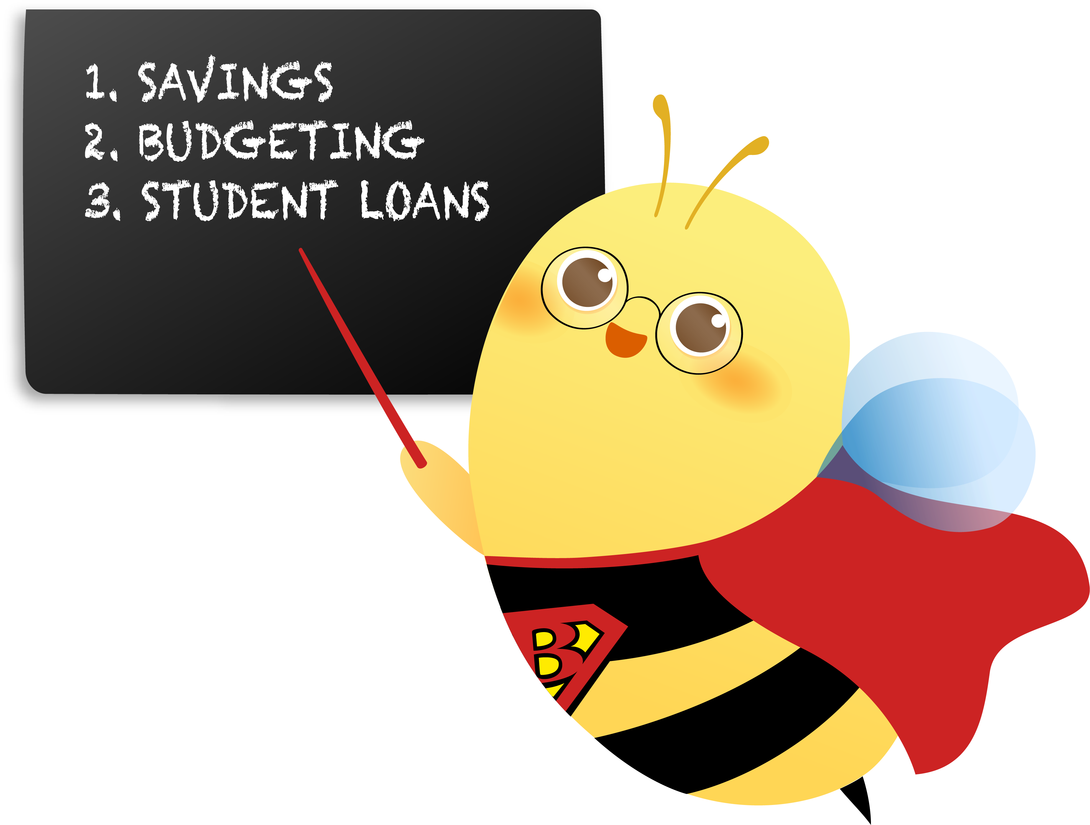 Bee Financial Coach - Honeybee (4168x4167), Png Download