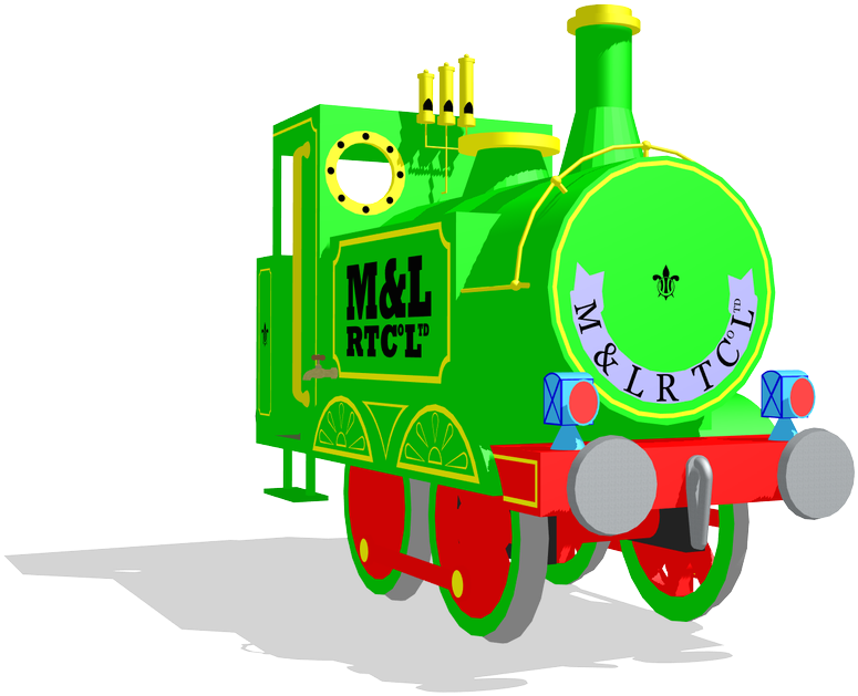 Ivor - Railways Of Crotoonia Ivor (902x675), Png Download