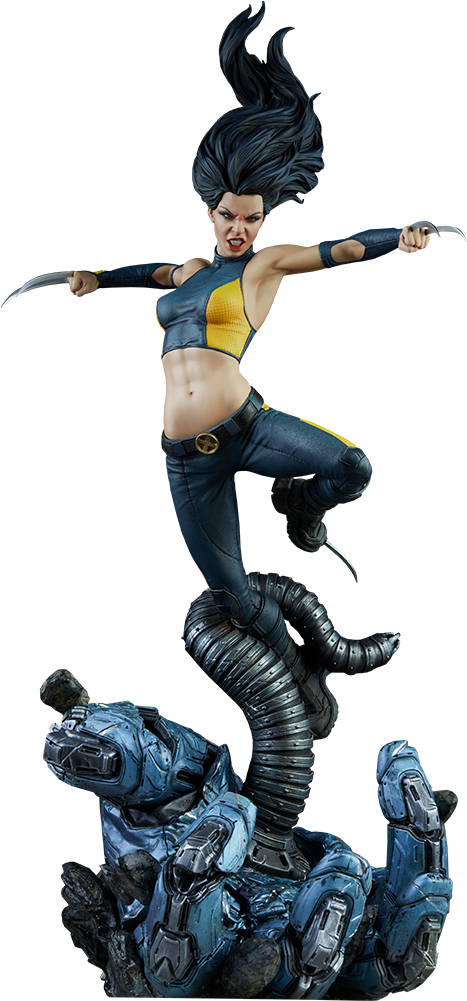 Sideshow Collectibles X-23 Premium Format Figure - X23 Sideshow Statue (480x1000), Png Download