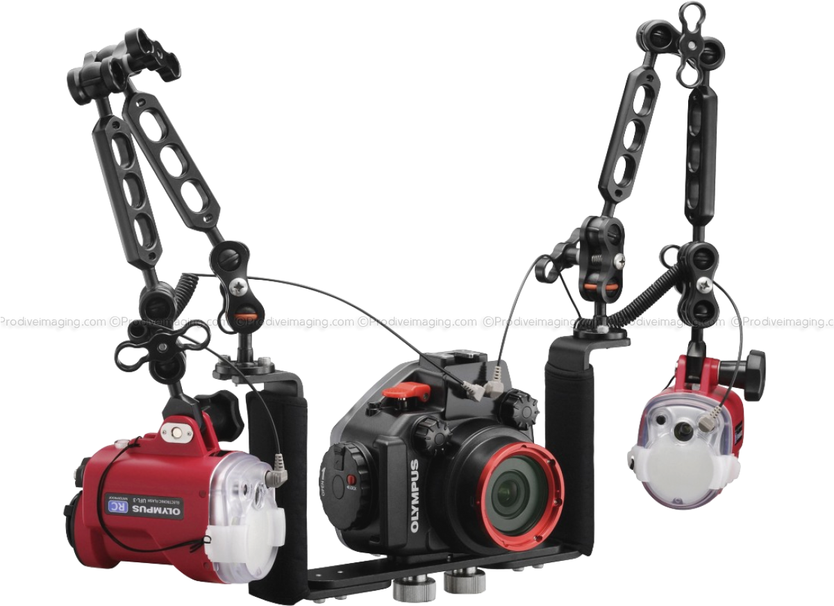 Runs On 4 Aa Alkaline, Nimh, Lithium, Or Oxy Nickel - Ufl 3 Underwater Flash (1300x1300), Png Download