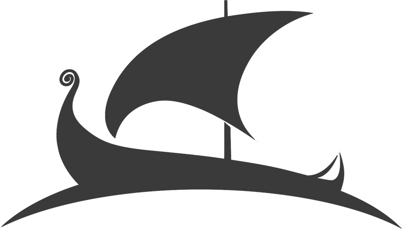 Viking Ship Clipart Swedish - Logo Drakkar (800x457), Png Download