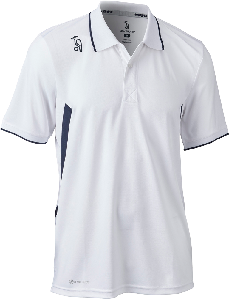 Kookaburra Kb Team Polo Shirt - Футболка Белая Поло Пнг (788x1024), Png Download