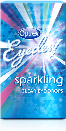 Optrex Eyedew Sparkling - Optrex Eyedew Dazzling Eye Drops 10ml (400x500), Png Download