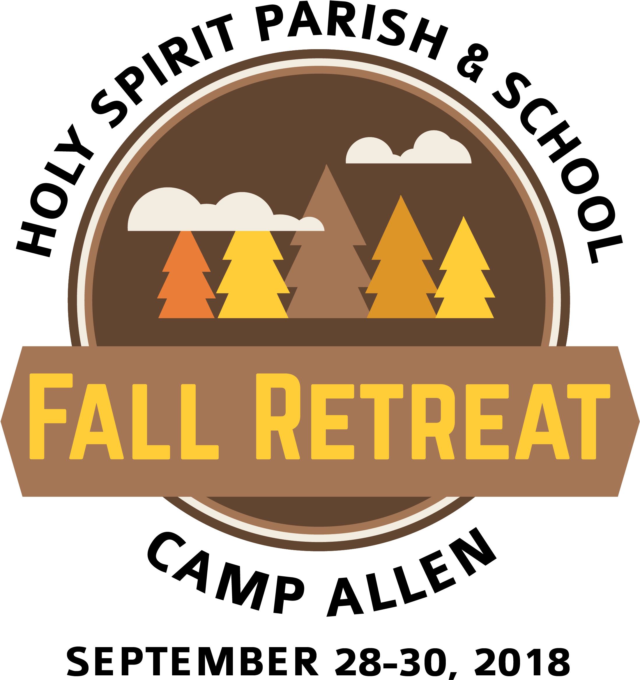 Fall Parish & School Retreat - Ambit Energy (2197x2391), Png Download