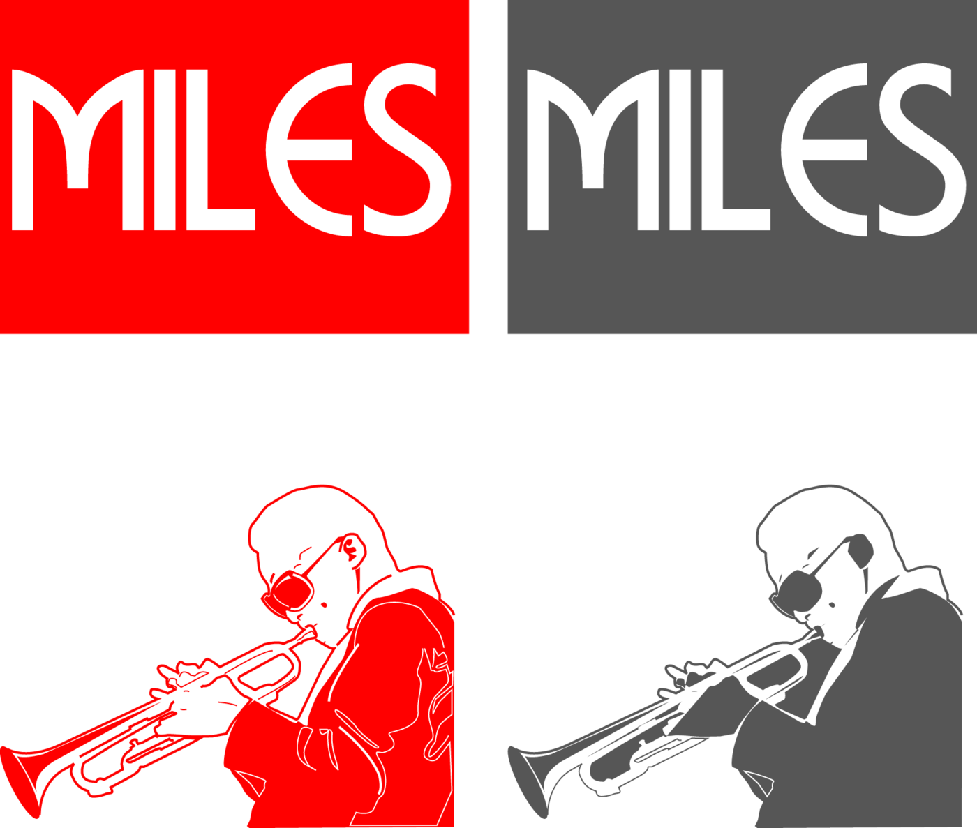 Miles - Trumpet (1400x1187), Png Download