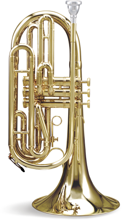 Tama By Kastul Ktnl Bb Marching Trombone - Tama By Kanstul Ktn Series Marching Bb Trombone Ktnl (300x458), Png Download