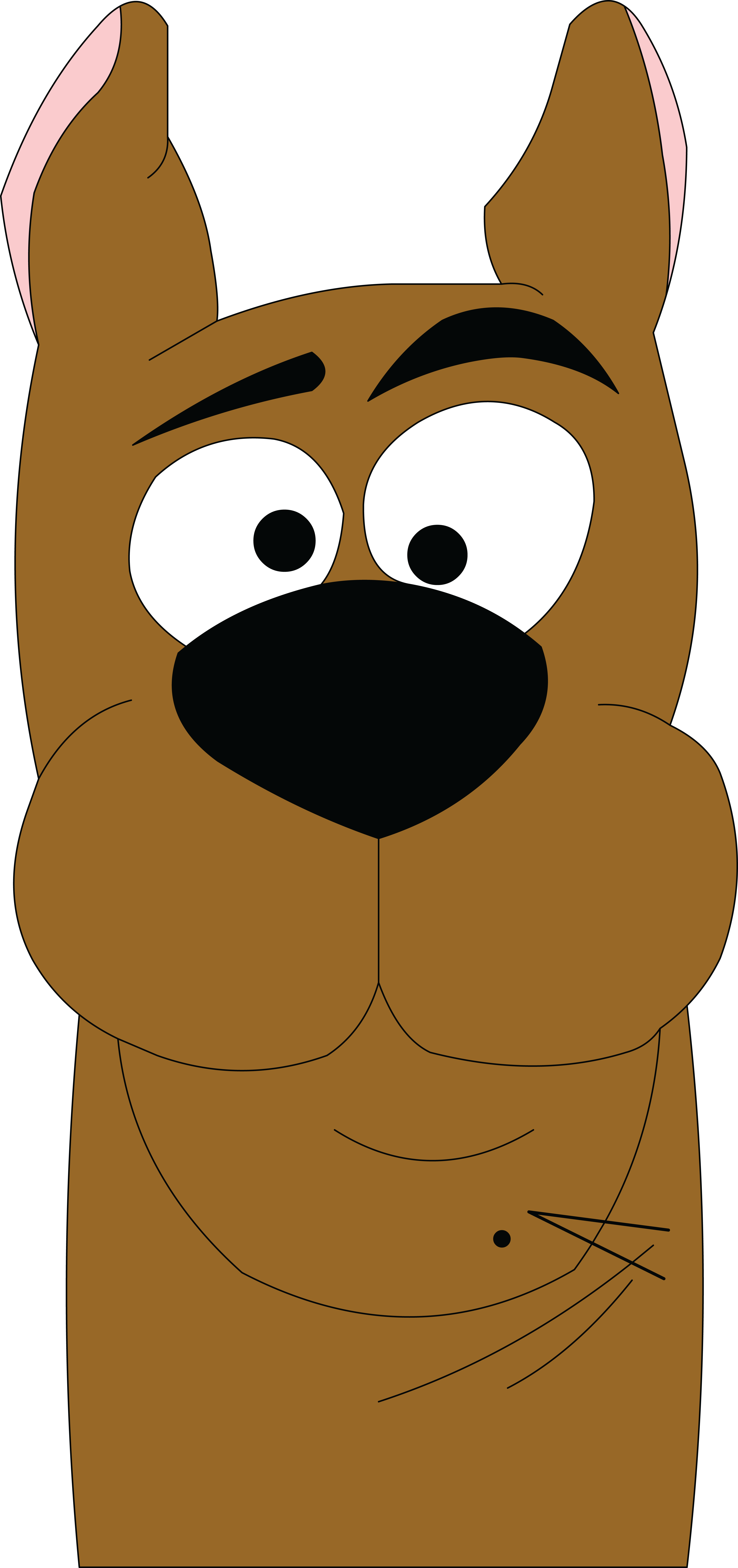 Free Clipart Of A Scooby - Scooby Doo Clipart (4000x8494), Png Download