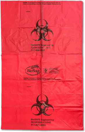 1 Gallon Biobag®, - Garment Bag (300x468), Png Download