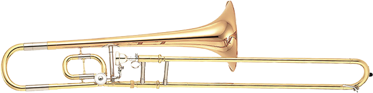 The Trombone Has The Greatest Note Range Of All The - Yamaha Ysl 350 C (752x203), Png Download