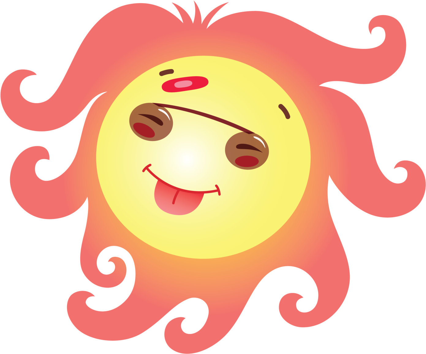 By Yenty Jap Fake Tattoo, Happy Sun - Tattoo (1448x2048), Png Download
