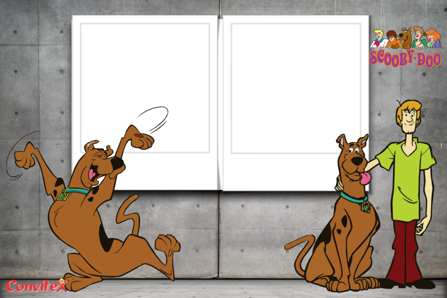 Convite De Aniversario Scooby Doo Clipart Convite Scooby-doo - Sausage (900x599), Png Download